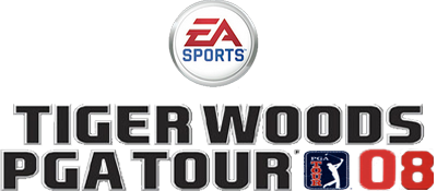 Tiger Woods PGA Tour 08 logo for Playstation 2